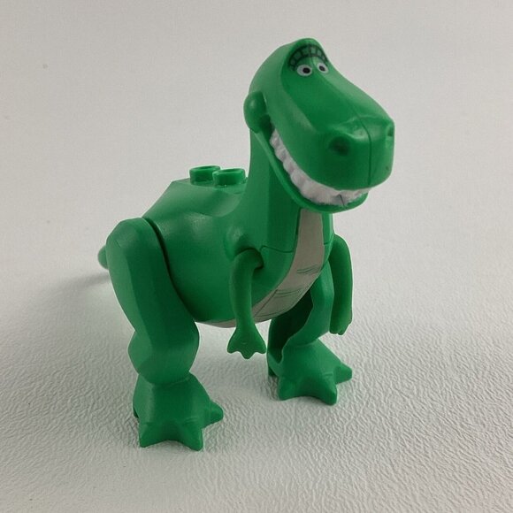 Lego Disney Pixar Toy Story Rex Green T-Rex Dinosaur Minifigure Mini Figure - Picture 1 of 7